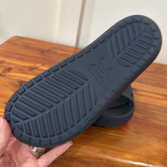 NWOT Crocs Classic Slide Unisex Navy - Picture 5 of 6